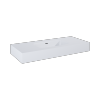 Elita DIMPLE Umywalka 100 ścienna MARMUR WHITE MATT 168860 / RE041000025290